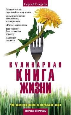 Сергей Гладков - Кулинарная книга жизни. 100 рецептов живой растительной пищи - Читать 📖 Читать онлайн 👀 Читаемые книги читать онлайн бесплатно 🔥 booksread-online.com