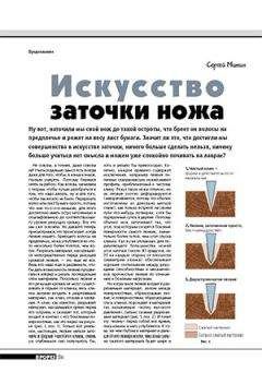 Журнал Прорез - Искусство заточки ножа (окончание) - Читать 📖 Читать онлайн 👀 Читаемые книги читать онлайн бесплатно 🔥 booksread-online.com