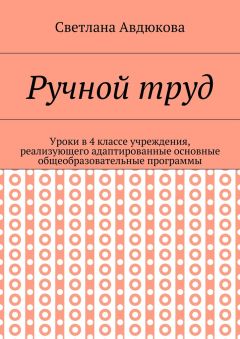Светлана Авдюкова - Ручной труд. Уроки в 4 классе учреждения, реализующего адаптированные основные общеобразовательные программы - Читать 📖 Читать онлайн 👀 Читаемые книги читать онлайн бесплатно 🔥 booksread-online.com
