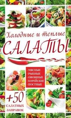 Арина Гагарина - Холодные и теплые салаты. Мясные, рыбные, овощные, корейские, постные + 50 салатных заправок - Читать 📖 Читать онлайн 👀 Читаемые книги читать онлайн бесплатно 🔥 booksread-online.com