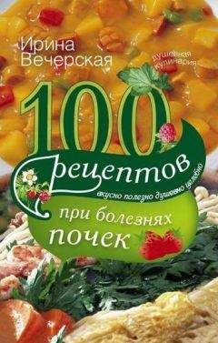 Ирина Вечерская - 100 рецептов при болезнях почек - Читать 📖 Читать онлайн 👀 Читаемые книги читать онлайн бесплатно 🔥 booksread-online.com