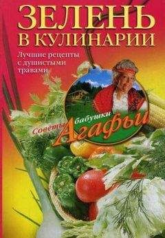 Агафья Звонарева - Зелень в кулинарии. Лучшие рецепты с душистыми травами - Читать 📖 Читать онлайн 👀 Читаемые книги читать онлайн бесплатно 🔥 booksread-online.com