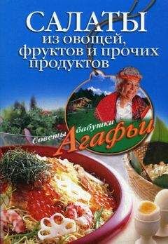 Агафья Звонарева - Салаты из овощей, фруктов и прочих продуктов - Читать 📖 Читать онлайн 👀 Читаемые книги читать онлайн бесплатно 🔥 booksread-online.com