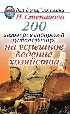 Наталья Степанова - 200 заговоров сибирской целительницы на успешное ведение хозяйства - Читать 📖 Читать онлайн 👀 Читаемые книги читать онлайн бесплатно 🔥 booksread-online.com