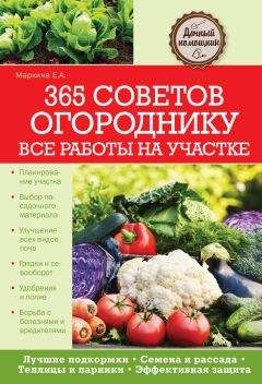 Елена Маркина - 365 советов огороднику. Все работы на участке - Читать 📖 Читать онлайн 👀 Читаемые книги читать онлайн бесплатно 🔥 booksread-online.com