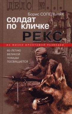 Борис Сопельняк - Солдат по кличке Рекс - Читать | Читать онлайн | Читаемые книги читать онлайн бесплатно | booksread-online.com