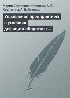 Мария Клочкова - Управление предприятием в условиях дефицита оборотных средств. Финансовое оздоровление предприятия - Читать | Читать онлайн | Читаемые книги читать онлайн бесплатно | booksread-online.com
