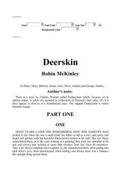 Deerskin - Robin McKinley - Читать 📖 Читать онлайн 👀 Читаемые книги читать онлайн бесплатно 🔥 booksread-online.com