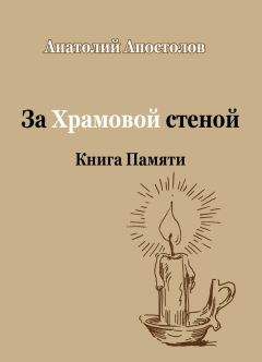 Анатолий Апостолов - За Храмовой стеной. Книга Памяти (сборник) - Читать 📖 Читать онлайн 👀 Читаемые книги читать онлайн бесплатно 🔥 booksread-online.com