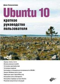 Д. Колисниченко - Ubuntu 10. Краткое руководство пользователя - Читать | Читать онлайн | Читаемые книги читать онлайн бесплатно | booksread-online.com