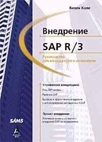 Вивек Кале - Внедрение SAP R/3: Руководство для менеджеров и инженеров - Читать 📖 Читать онлайн 👀 Читаемые книги читать онлайн бесплатно 🔥 booksread-online.com