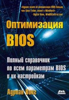 Адриан Вонг - Оптимизация BIOS. Полный справочник по всем параметрам BIOS и их настройкам - Читать 📖 Читать онлайн 👀 Читаемые книги читать онлайн бесплатно 🔥 booksread-online.com