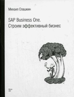 Михаил Елашкин - SAP Business One. Строим эффективный бизнес - Читать 📖 Читать онлайн 👀 Читаемые книги читать онлайн бесплатно 🔥 booksread-online.com