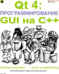 Жасмин Бланшет - QT 4: программирование GUI на С++ - Читать 📖 Читать онлайн 👀 Читаемые книги читать онлайн бесплатно 🔥 booksread-online.com