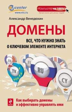 Александр Венедюхин - Домены. Все, что нужно знать о ключевом элементе Интернета - Читать 📖 Читать онлайн 👀 Читаемые книги читать онлайн бесплатно 🔥 booksread-online.com