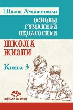 Шалва Амонашвили - Основы гуманной педагогики. Книга 3. Школа жизни - Читать | Читать онлайн | Читаемые книги читать онлайн бесплатно | booksread-online.com