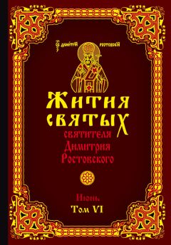 Святитель Димитрий Ростовский - Жития святых святителя Димитрия Ростовского. Том VI. Июнь - Читать 📖 Читать онлайн 👀 Читаемые книги читать онлайн бесплатно 🔥 booksread-online.com