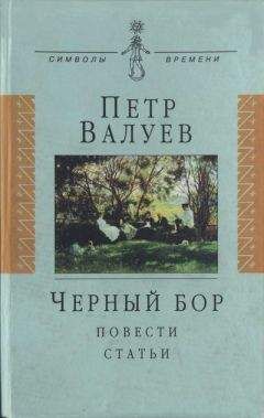 Пётр Валуев - Черный бор: Повести, статьи - Читать | Читать онлайн | Читаемые книги читать онлайн бесплатно | booksread-online.com