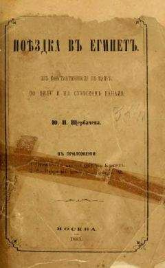 Ю. Щербачев - Поездка в Египет - Читать 📖 Читать онлайн 👀 Читаемые книги читать онлайн бесплатно 🔥 booksread-online.com