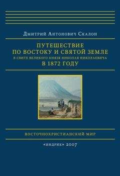 Дмитрий Скалон - Путешествие по Востоку и Святой Земле в свите великого князя Николая Николаевича в 1872 году - Читать 📖 Читать онлайн 👀 Читаемые книги читать онлайн бесплатно 🔥 booksread-online.com