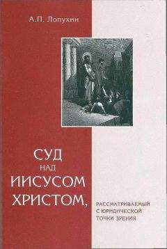 Александр Лопухин - Суд на Иисусом Христом, рассматриваемый с юридической точки зрения - Читать 📖 Читать онлайн 👀 Читаемые книги читать онлайн бесплатно 🔥 booksread-online.com