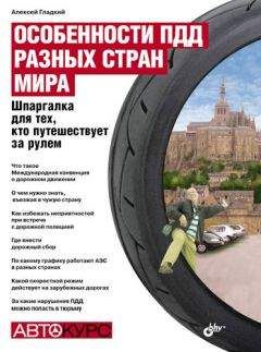 Алексей Гладкий - Особенности ПДД разных стран мира. Шпаргалка для тех, кто путешествует за рулем - Читать 📖 Читать онлайн 👀 Читаемые книги читать онлайн бесплатно 🔥 booksread-online.com
