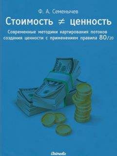 Филипп Семёнычев - Стоимость ≠ ценность. Современные методики картирования потоков создания ценности с применением правила 80/20 - Читать 📖 Читать онлайн 👀 Читаемые книги читать онлайн бесплатно 🔥 booksread-online.com