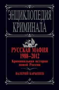 Валерий Карышев - Русская мафия 1988–2012. Криминальная история новой России - Читать 📖 Читать онлайн 👀 Читаемые книги читать онлайн бесплатно 🔥 booksread-online.com
