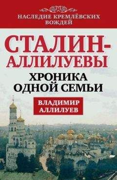 Владимир Аллилуев - Сталин – Аллилуевы. Хроника одной семьи - Читать 📖 Читать онлайн 👀 Читаемые книги читать онлайн бесплатно 🔥 booksread-online.com