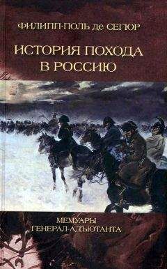 Филипп-Поль де Сегюр - История похода в Россию. Мемуары генерал-адъютанта - Читать | Читать онлайн | Читаемые книги читать онлайн бесплатно | booksread-online.com