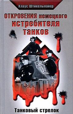Клаус Штикельмайер - Откровения немецкого истребителя танков. Танковый стрелок - Читать 📖 Читать онлайн 👀 Читаемые книги читать онлайн бесплатно 🔥 booksread-online.com