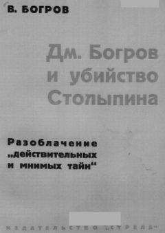 В. Богров - Дм. Богров и убийство Столыпина - Читать | Читать онлайн | Читаемые книги читать онлайн бесплатно | booksread-online.com