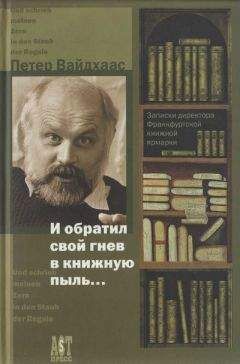 Петер Вайдхаас - И обратил свой гнев в книжную пыль... - Читать Читать онлайн Читаемые книги читать онлайн бесплатно booksread-online.com