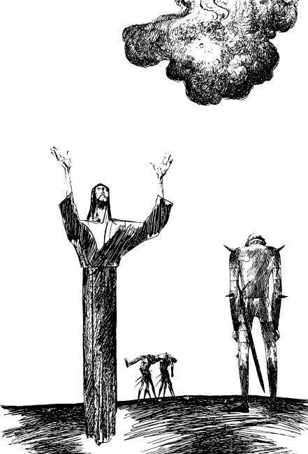 Песнь о Роланде. Коронование Людовика. Нимская телега. Песнь о Сиде. Романсеро - i_005.jpg