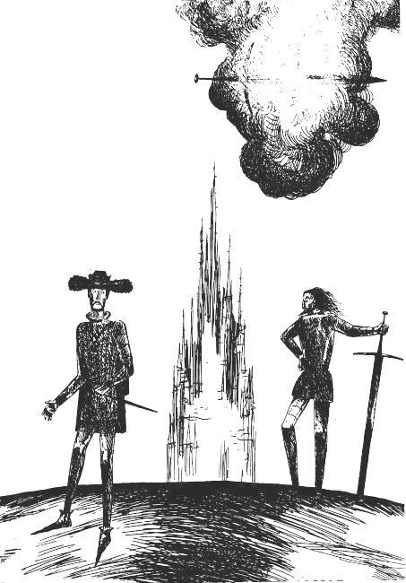 Песнь о Роланде. Коронование Людовика. Нимская телега. Песнь о Сиде. Романсеро - i_007.jpg