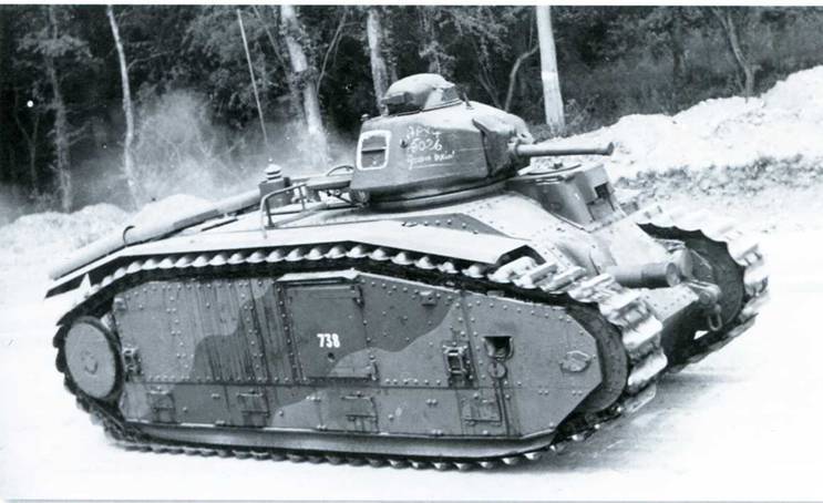 Боевые машины мира, 2014 № 26 Тяжелый танк B1bis - pic_2.jpg