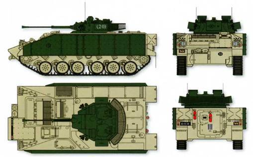 Боевые машины мира, 2015 № 30 Боевая машина пехоты MCV-80 «Уорриор» - pic_6.jpg