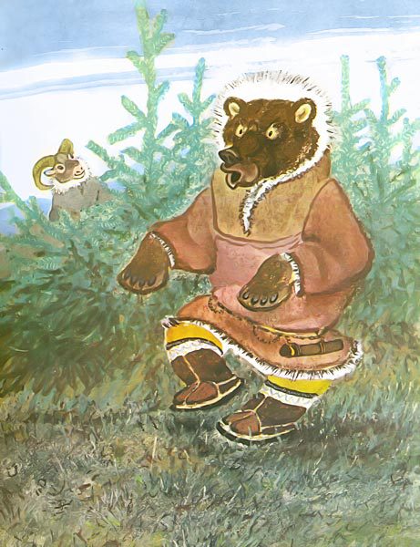 Птичка-пуночка. Чукотские и эскимосские народные сказки - i_028.jpg
