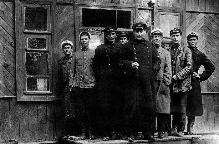«Дирежаблестрой» на Долгопрудной: 1934-й, один год из жизни - _70nachalstvooppman.jpg