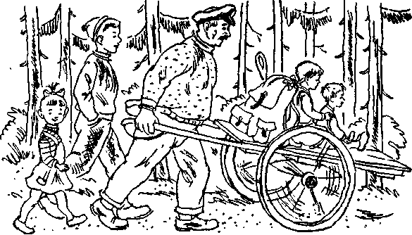 Папа, мама, восемь детей и грузовик (Художник Юхан Вестли) - i_013.png