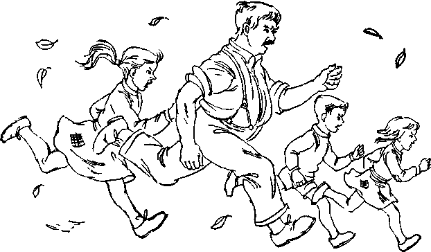 Папа, мама, восемь детей и грузовик (Художник Юхан Вестли) - i_015.png